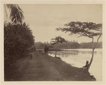 SAMUEL BOURNE (1834-1912), et alia A selection of 24 photographs of India and Ceylon.